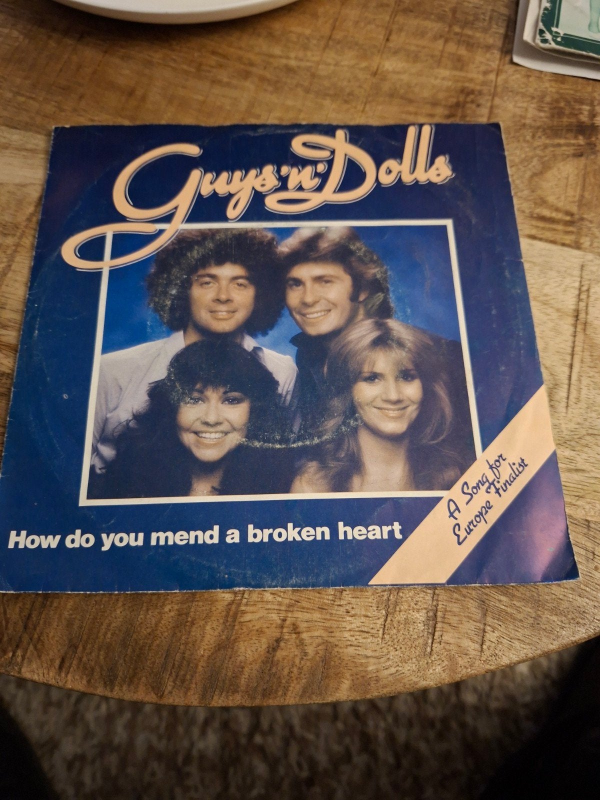 guys n dolls  / how do you mend a broken heart, Cd's en Dvd's, Ophalen of Verzenden, Zo goed als nieuw, Pop