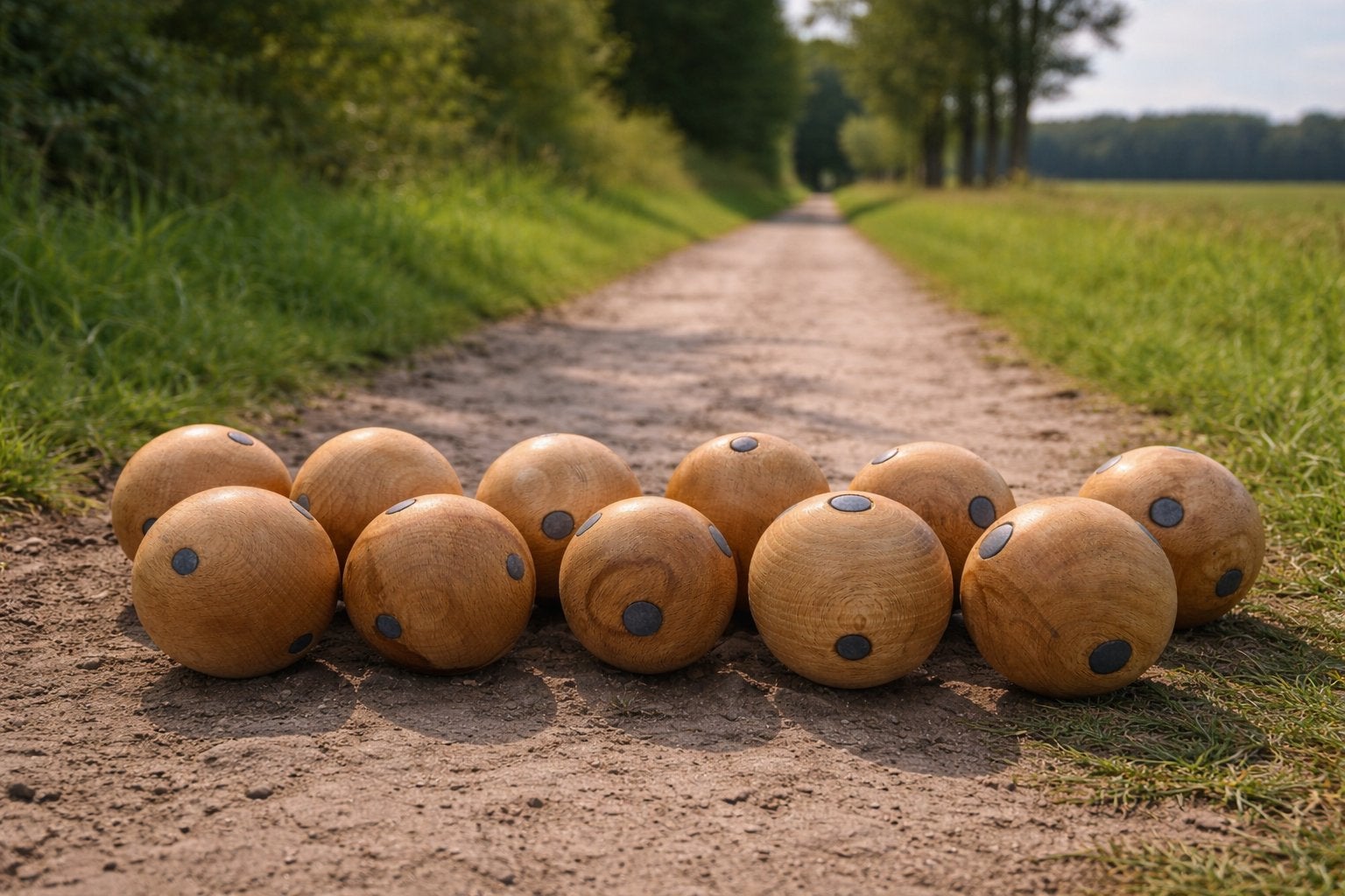 Kloten, Klootschieten, Houten kloten, Ophalen of Verzenden, Nieuw