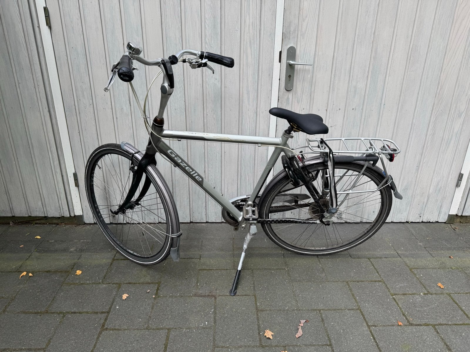 Gazelle Noble d'lite SL herenfiets - Onderhoud nodig, Ophalen, Gebruikt, Velgrem, Versnellingen