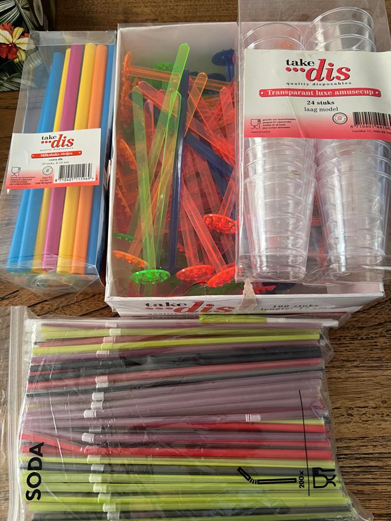 Feestaccessoires: Rietjes, Roerstaafjes & Amusecups, Ophalen, Nieuw, Feestartikel, Verjaardag