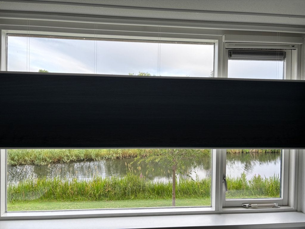 Luxaflex Duette 25mm 4 stuks (diverse maten), Luxaflex, Ophalen, Zo goed als nieuw, Blauw