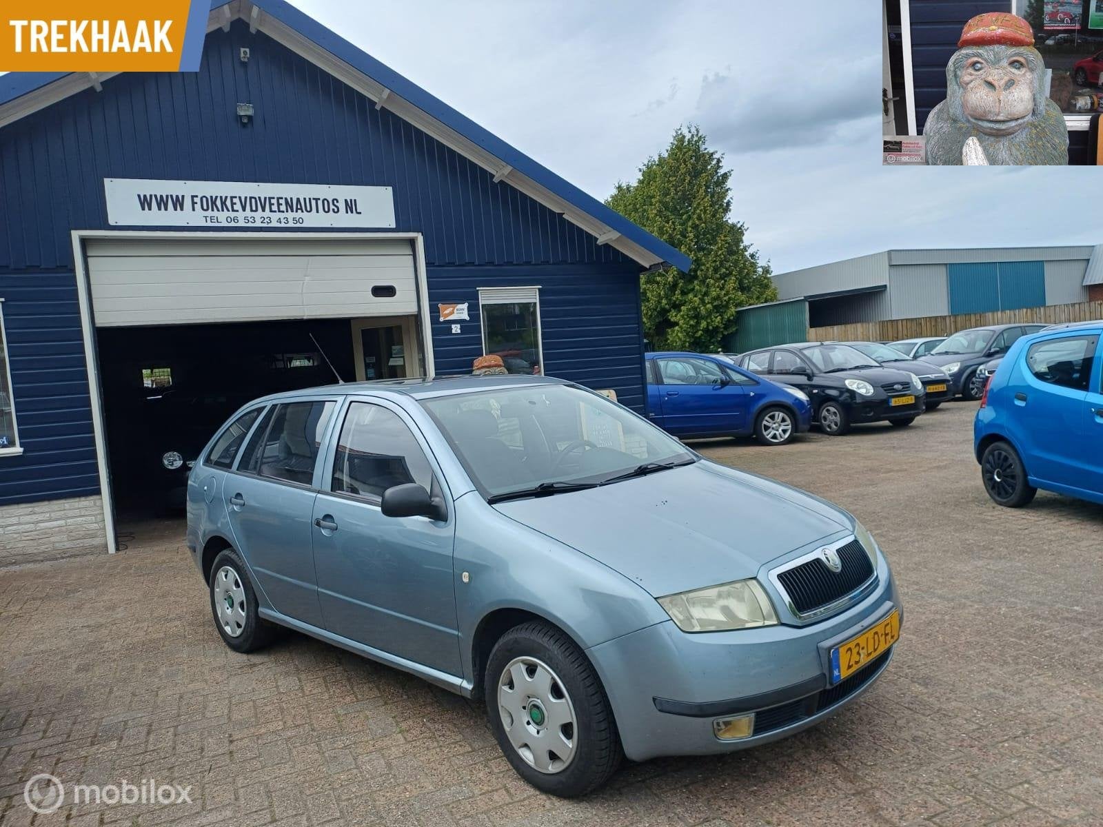 Skoda Fabia Combi 1.4 Ambiente Garantie,alle inruil mogelijk, Voorwielaandrijving, 450 kg, Gebruikt, 4 cilinders