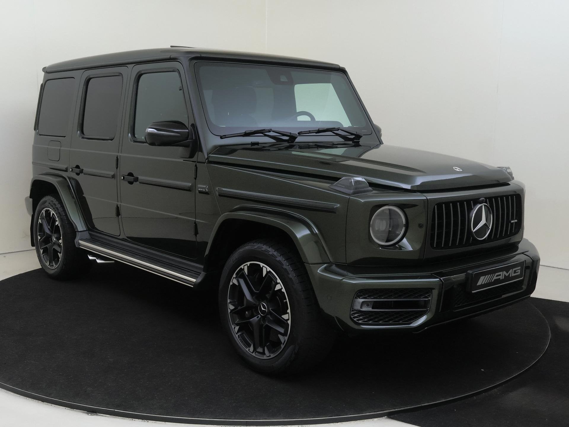 Mercedes-Benz G-klasse 63 AMG GRIJS KENTEKEN/ EX BTW/ EX BPM, Auto's, Mercedes-Benz, Automaat, Overige kleuren, G-Klasse, Leder