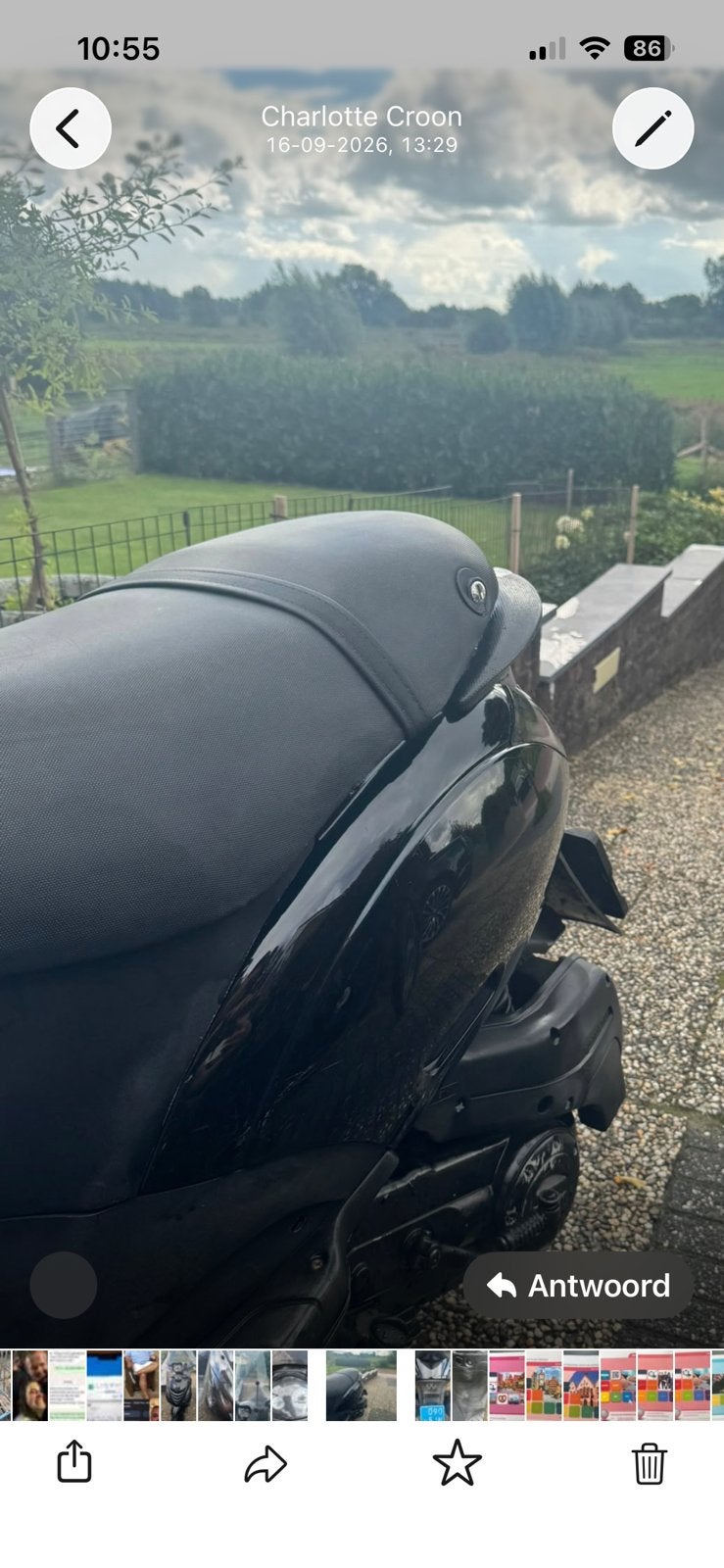 Piaggio zip 2009, Fietsen en Brommers, Ophalen, Gebruikt, Zip, Benzine