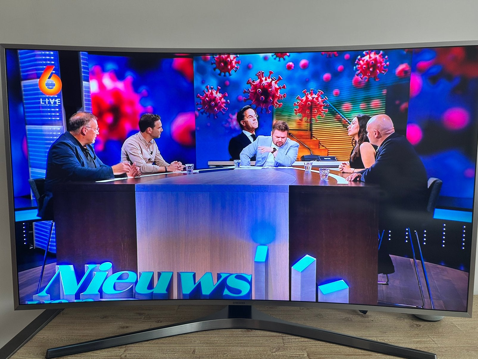 Samsung Curved 49 inch 4K UHD Smart TV, Audio, Tv en Foto, Televisies, Ophalen, Gebruikt, 50 Hz, Samsung