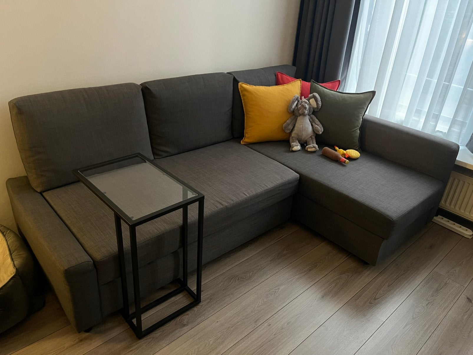 Ikea Friheten Corner Sofa-bed with storage, Ophalen, Gebruikt