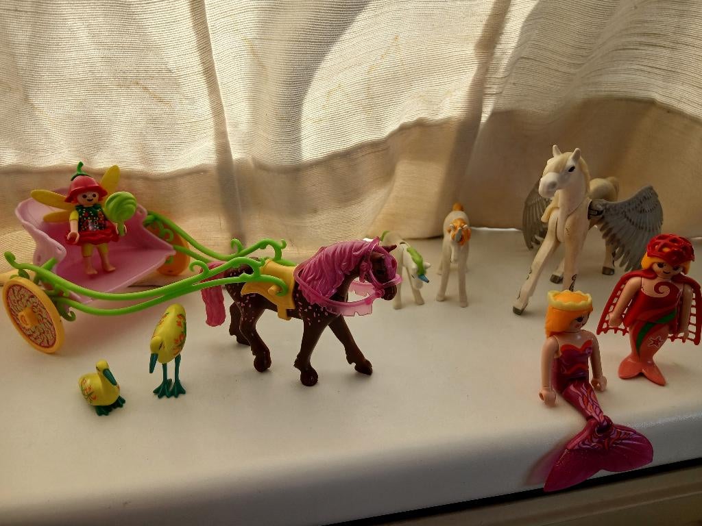 Playmobile magische paarden en zeemeerminnen, Ophalen, Gebruikt