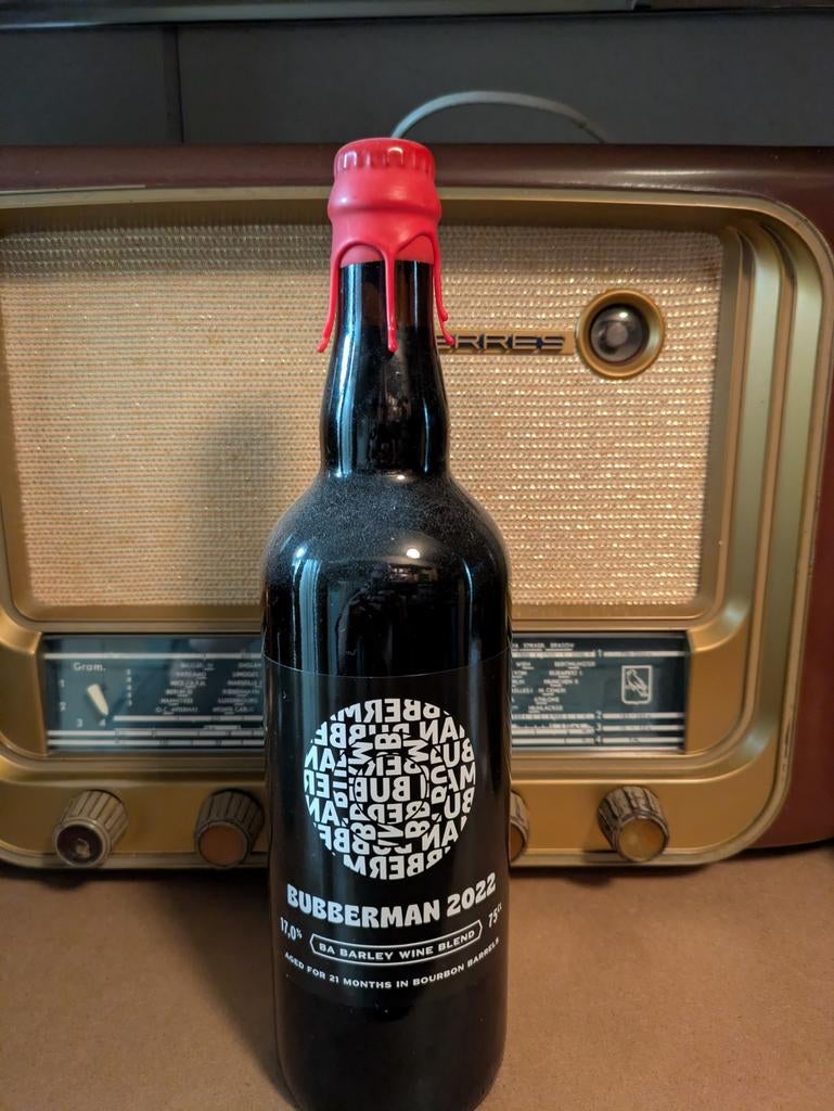 Bubberman 2022 BA Barley Wine Blend, Ophalen, Nieuw, Flesje(s), Overige merken