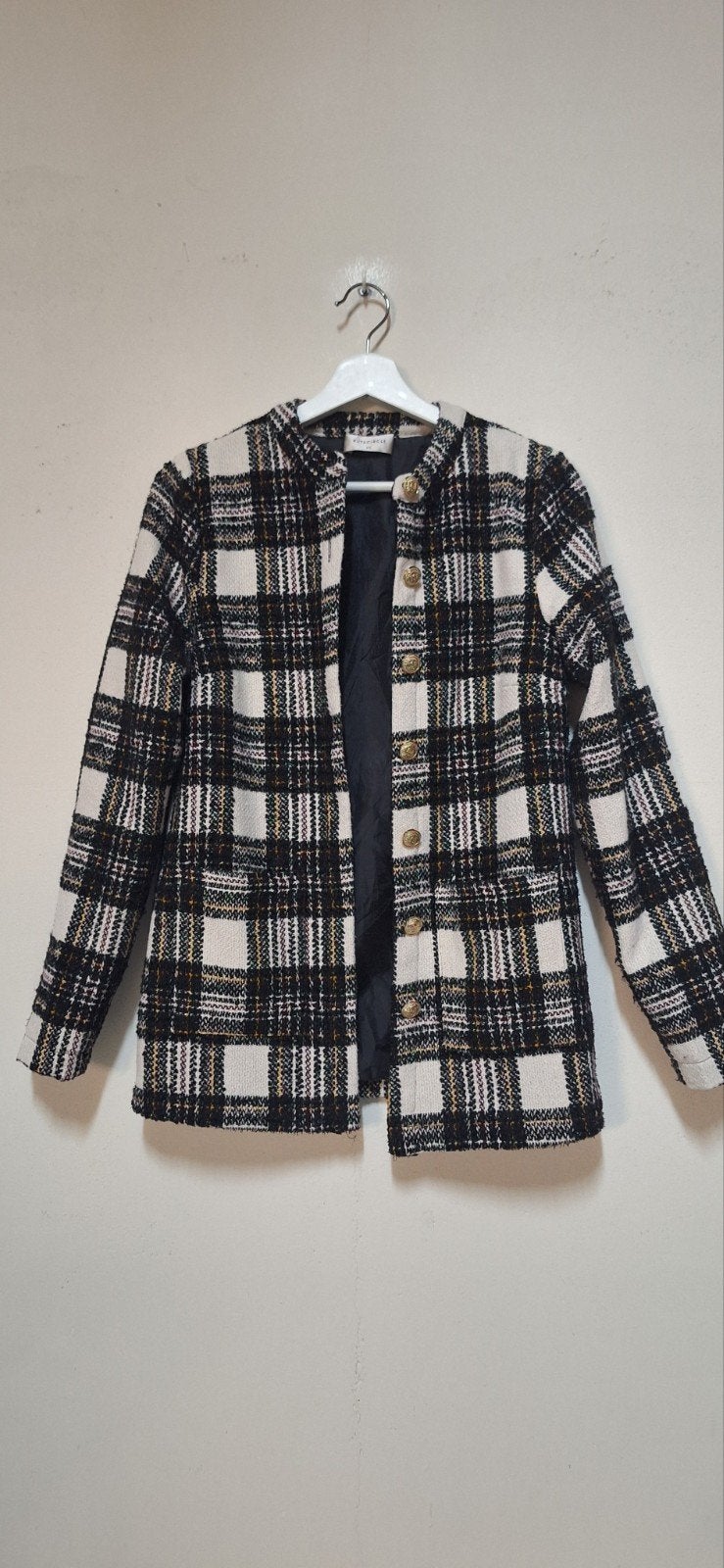 Rut&Circle Gabby Jacket White Check - mt XS, Rut&Circle, Verzenden