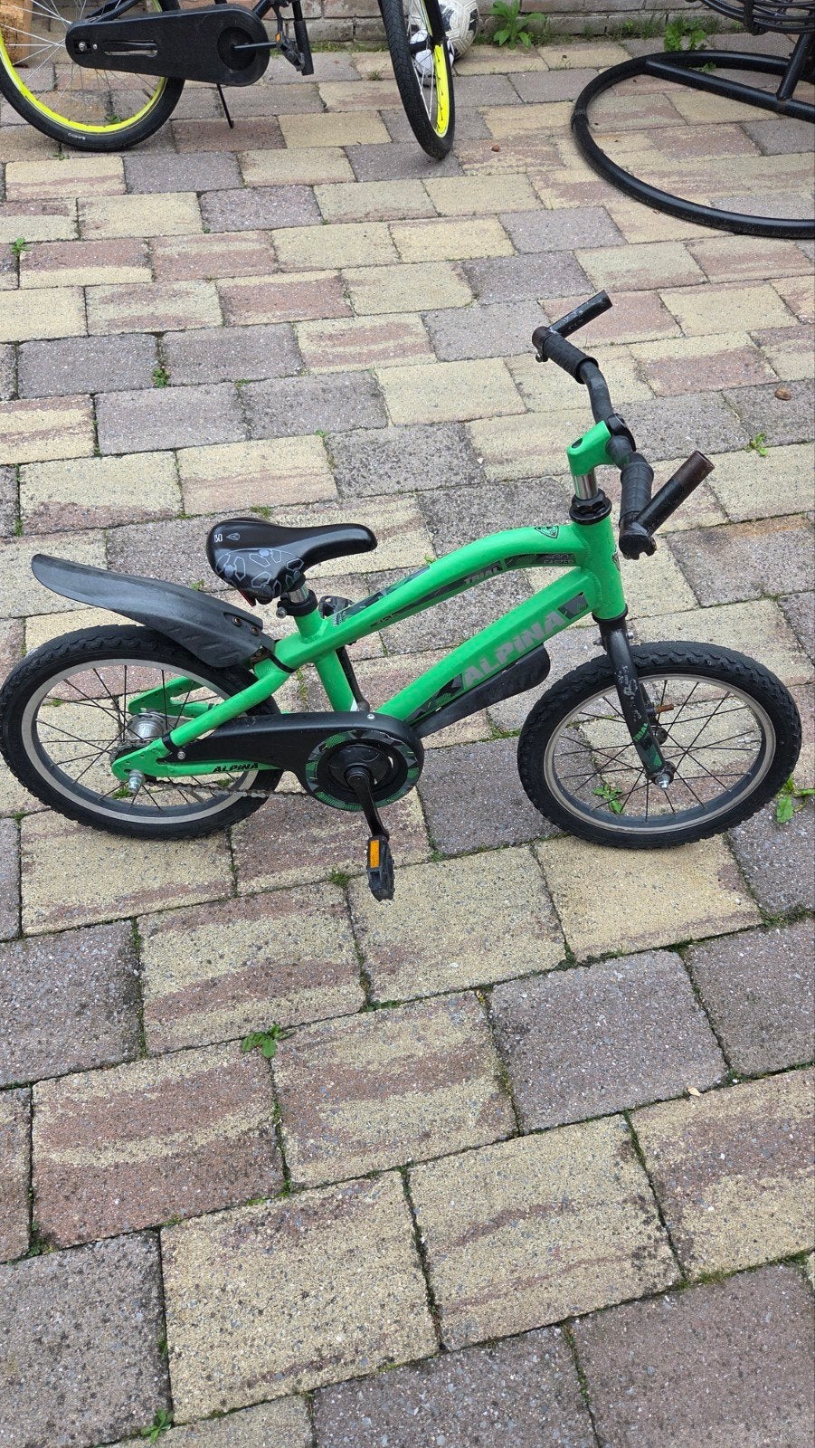 Alpine fiets 16inch, Ophalen, Terugtraprem, Alpina Trial, 16 tot 20 inch