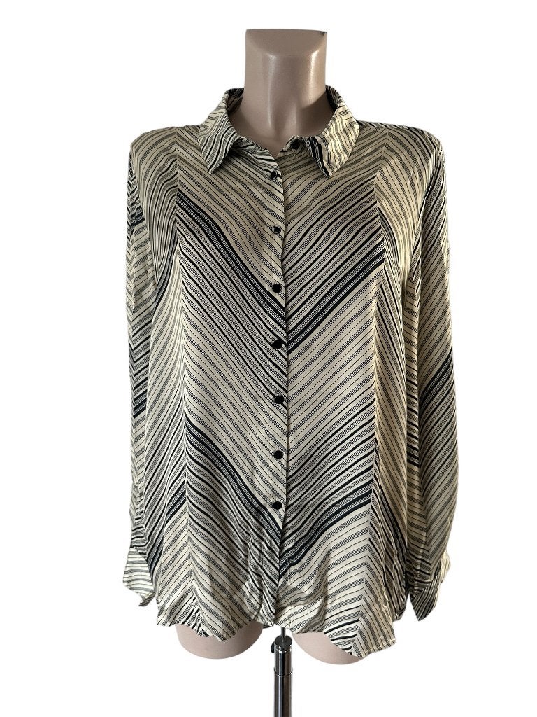 Mart Visser blouse 3XL, Kleding | Dames, Blauw, Maat 46/48 (XL) of groter, Ophalen of Verzenden, Zo goed als nieuw