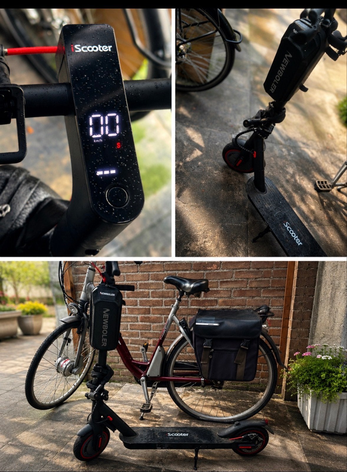 iScooter elektrische step (E-scooter), Fietsen en Brommers, Steps, Zo goed als nieuw, Elektrische step (E-scooter), Ophalen of Verzenden