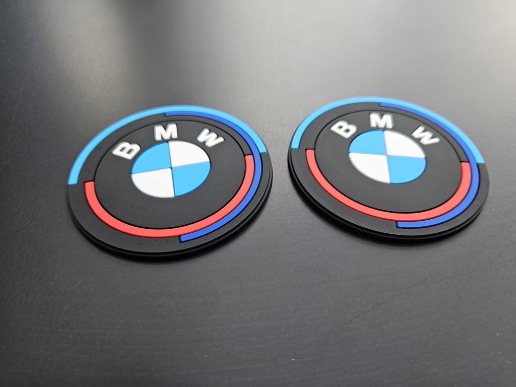 Nieuwe BMW onderzetters (set van 2), Huis en Inrichting, Woonaccessoires | Onderzetters, Nieuw, Glas of Kopje, Ophalen of Verzenden