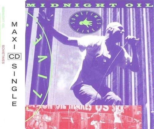 Midnight Oil – Sometimes CD Maxisingle 1992 💿, Verzenden, Zo goed als nieuw, Rock en Metal