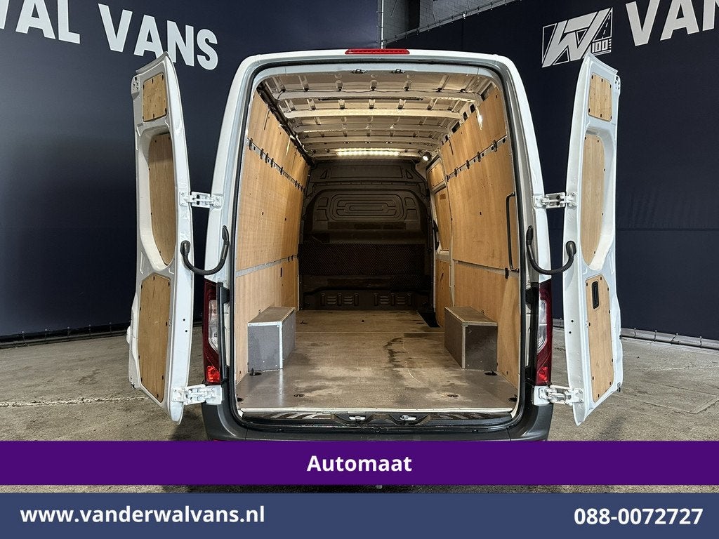 Mercedes-Benz Sprinter 319 CDI 191pk 9G-Tronic Automaat L3H2, Gebruikt, Start-stop-systeem, Wit, Mercedes-Benz