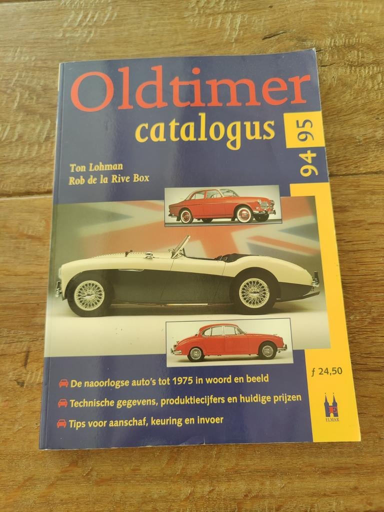 Oldtimer catalogus 94/95 - Ton Lohman & Rob de la Rive Box, Boeken, Auto's | Boeken, Ophalen of Verzenden, Gelezen, Algemeen, Ton Lohman, Rob de la Rive Box