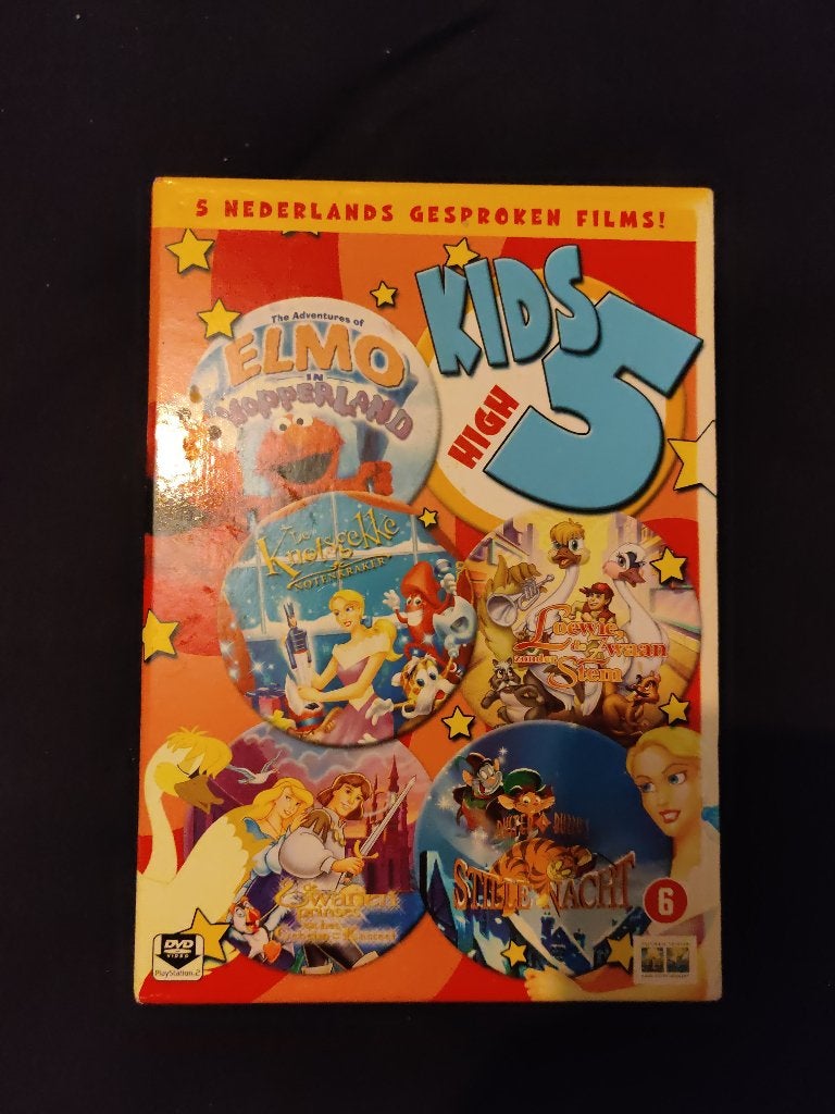 Kids High 5 - 5 films, Overige typen, Ophalen of Verzenden, Zo goed als nieuw, Alle leeftijden