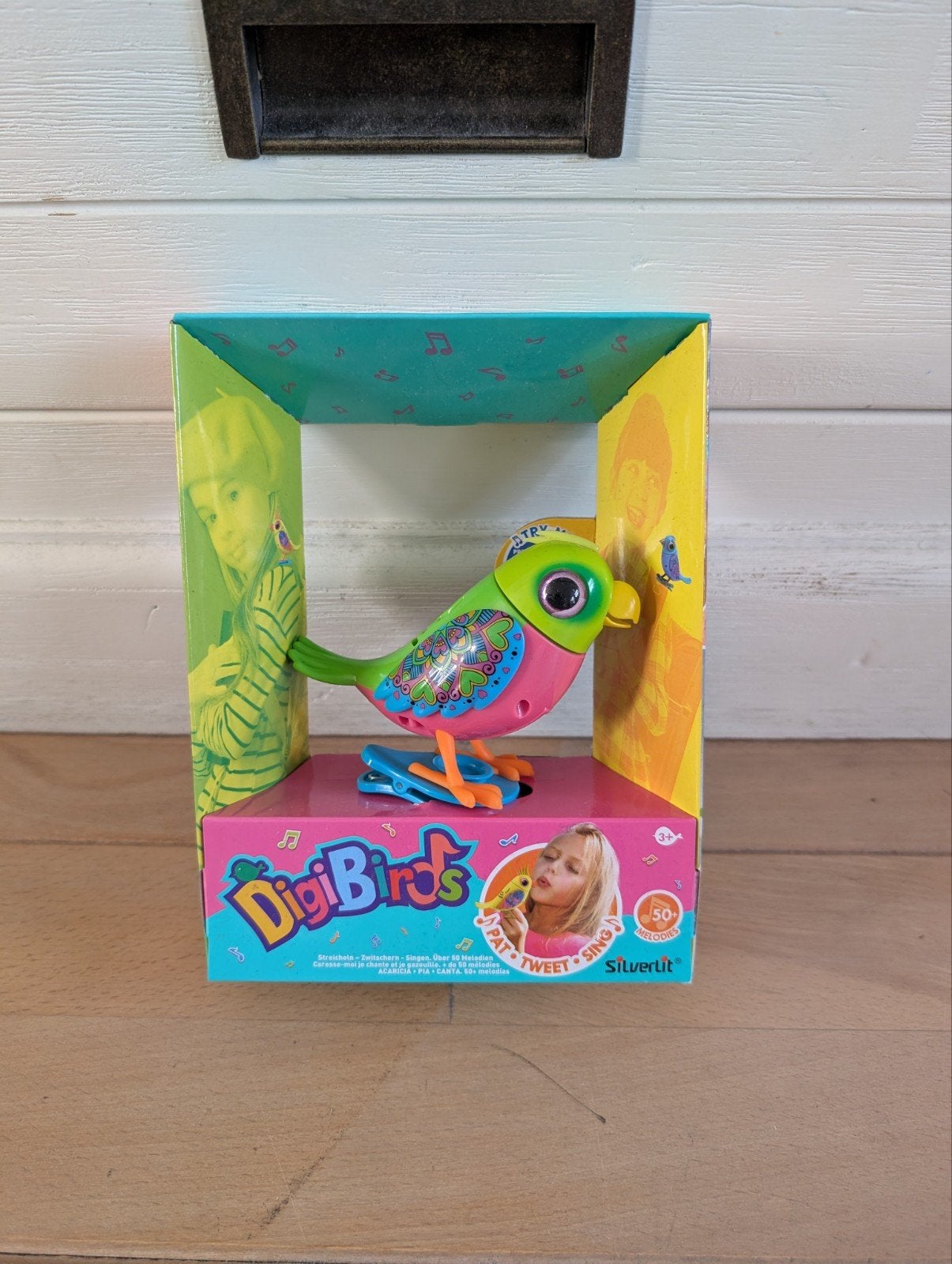 DigiBirds interactieve zingende vogel, Ophalen of Verzenden, Zo goed als nieuw, Jongen of Meisje