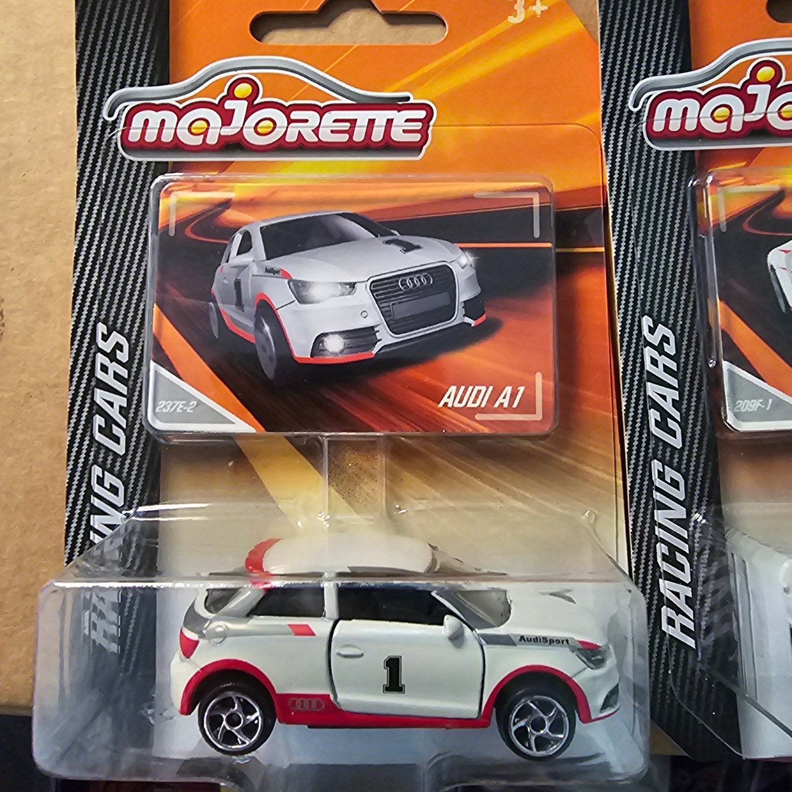 Majorette Racing Cars Audi A1 - Nieuw in verpakking, Majorette SAS, 12 Rue du Mail, 21200 Beaune, Frankrijk, Ophalen of Verzenden