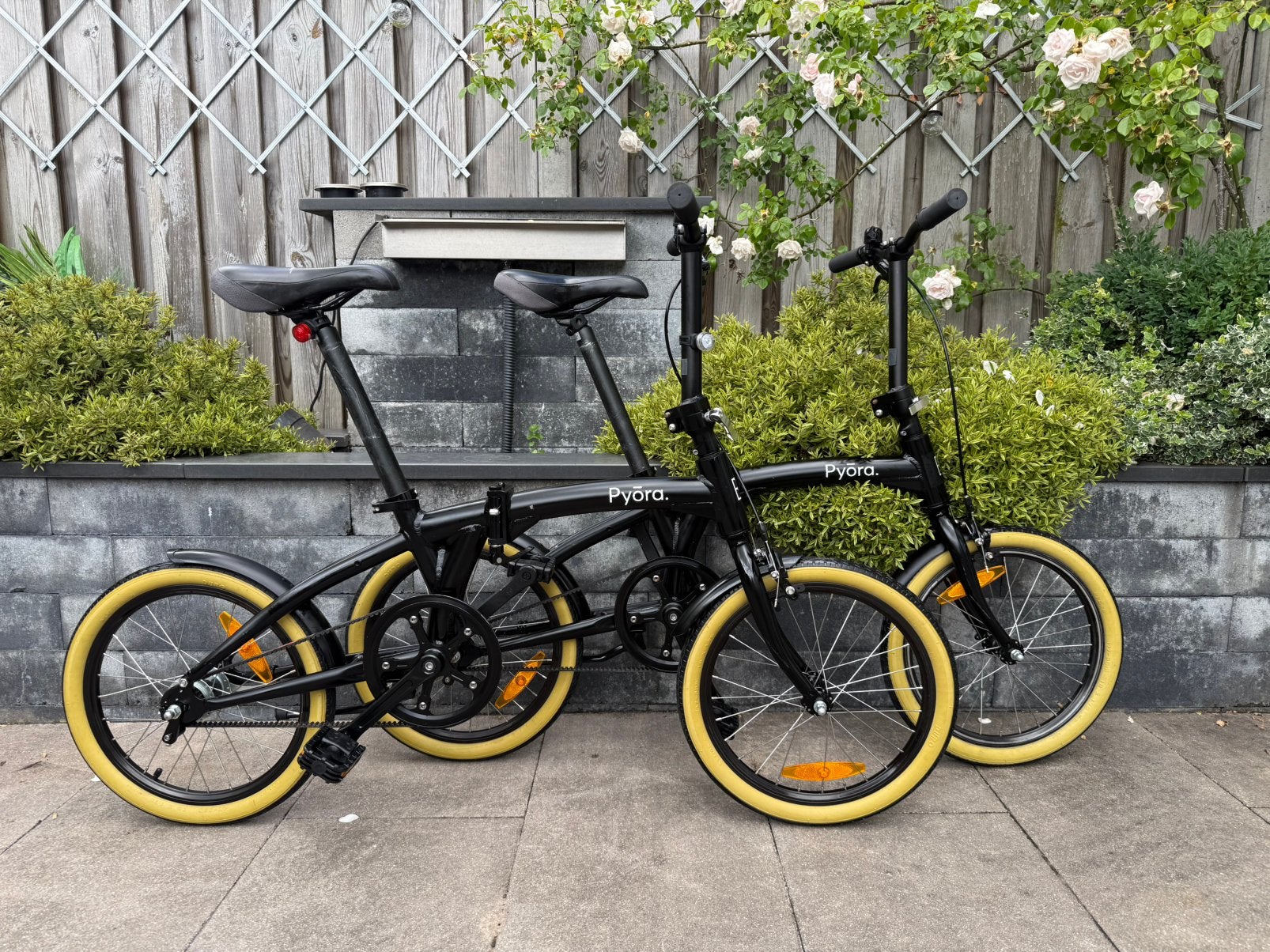 2x zeer nette Beixo Pyora vouwfiets, Ophalen of Verzenden, Zo goed als nieuw, 16 tot 18 inch