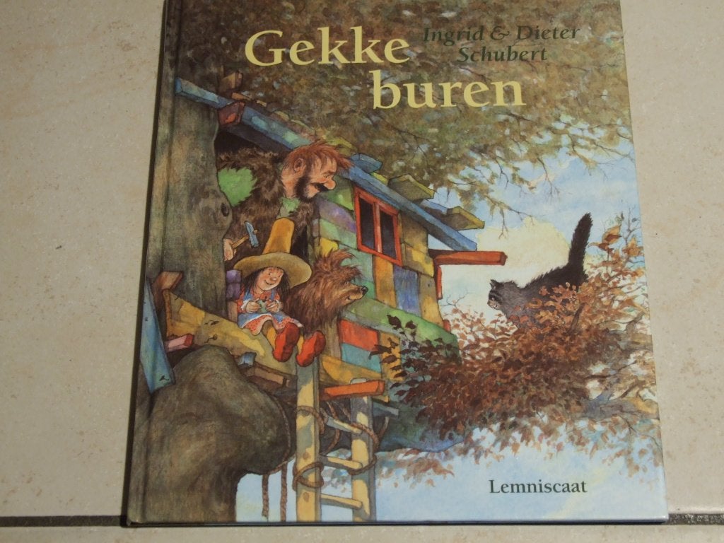 De Gekke Buren / Ingrid & Dieter Schubert, Ophalen of Verzenden, Zo goed als nieuw, Fictie algemeen, Voorleesboek