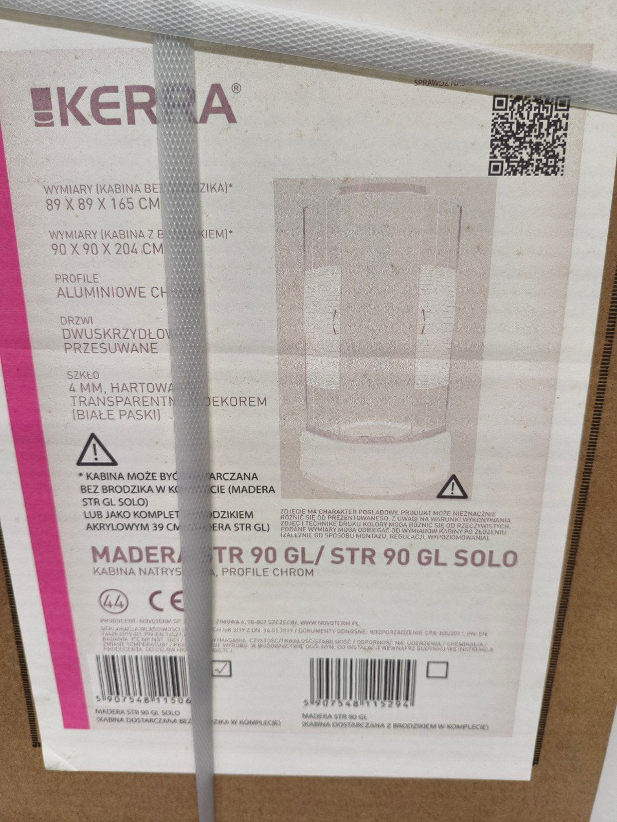 Kerra douchecabine, Ophalen, Nieuw, Douche