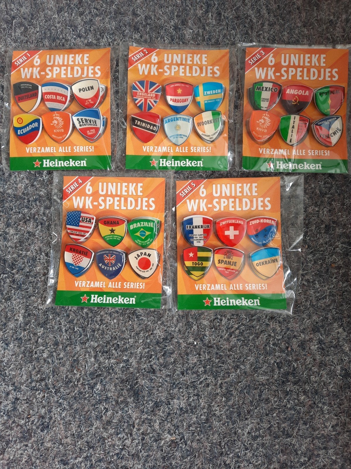 WK speldjes., Verzamelen, Ophalen of Verzenden, Nieuw, Sport, Speldje of Pin