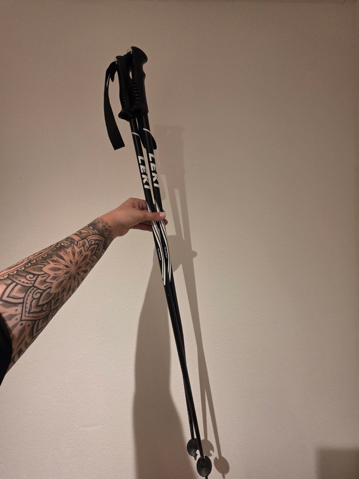 Leki skistokken, Gebruikt, Stokken, 100 tot 140 cm, Skiën