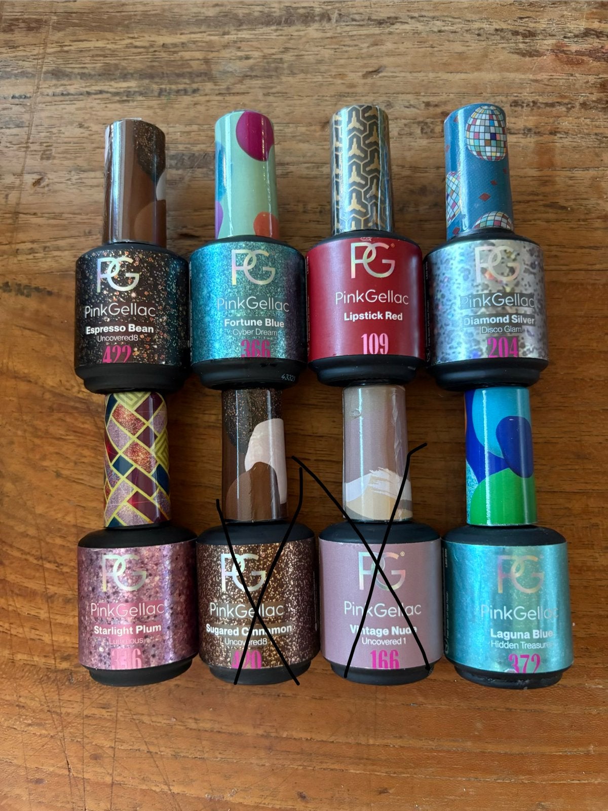 6lakjes pink gellac, Ophalen of Verzenden, Zo goed als nieuw, Handen en Nagels