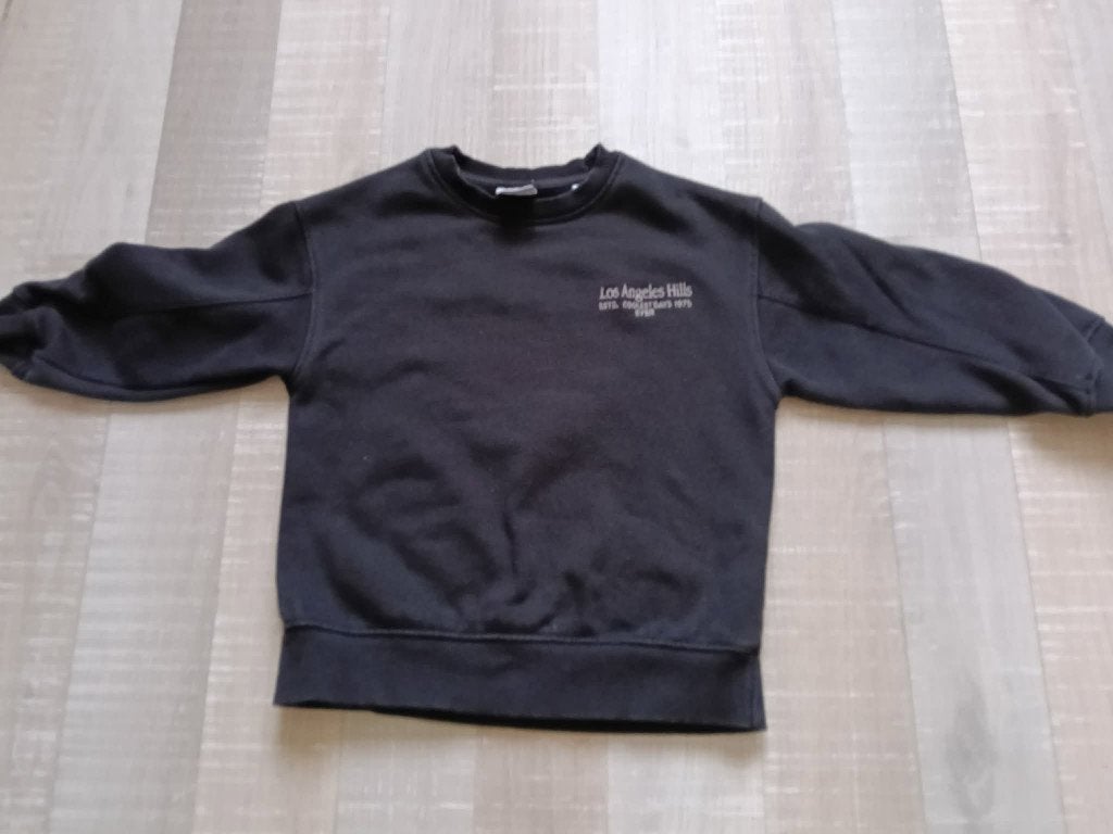 zwarte sweater / trui Zara maat 110 -  116, Kinderen en Baby's, Kinderkleding | Maat 110, Gebruikt, Trui of Vest, Ophalen of Verzenden