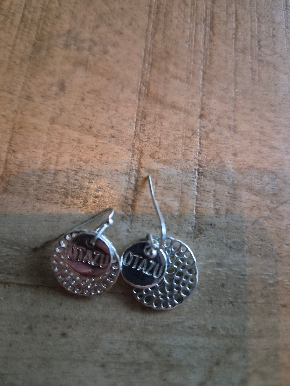 Zilveren Otazu oorbellen., Sieraden, Tassen en Uiterlijk, Oorbellen, Hangers, Ophalen of Verzenden, Zo goed als nieuw, Zilver