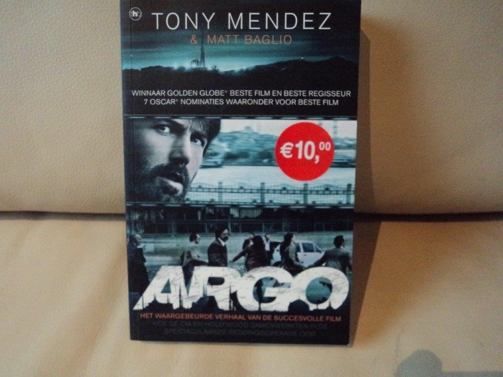 ARGO, Boeken, Thrillers, Nieuw, Amerika, Ophalen of Verzenden