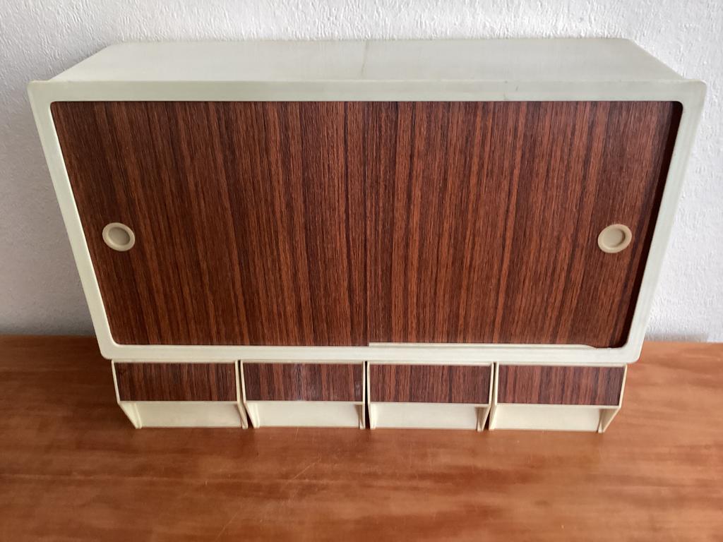 retro CURVER wandkastje, Ophalen of Verzenden