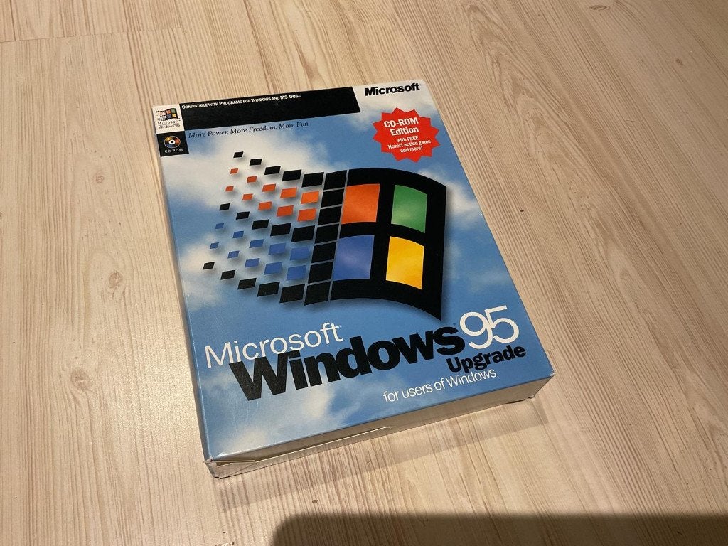 Windows 95 CD-ROM Engels INCOMPLEET #0595, Computers en Software, Besturingssoftware, Ophalen of Verzenden, Gebruikt, Windows