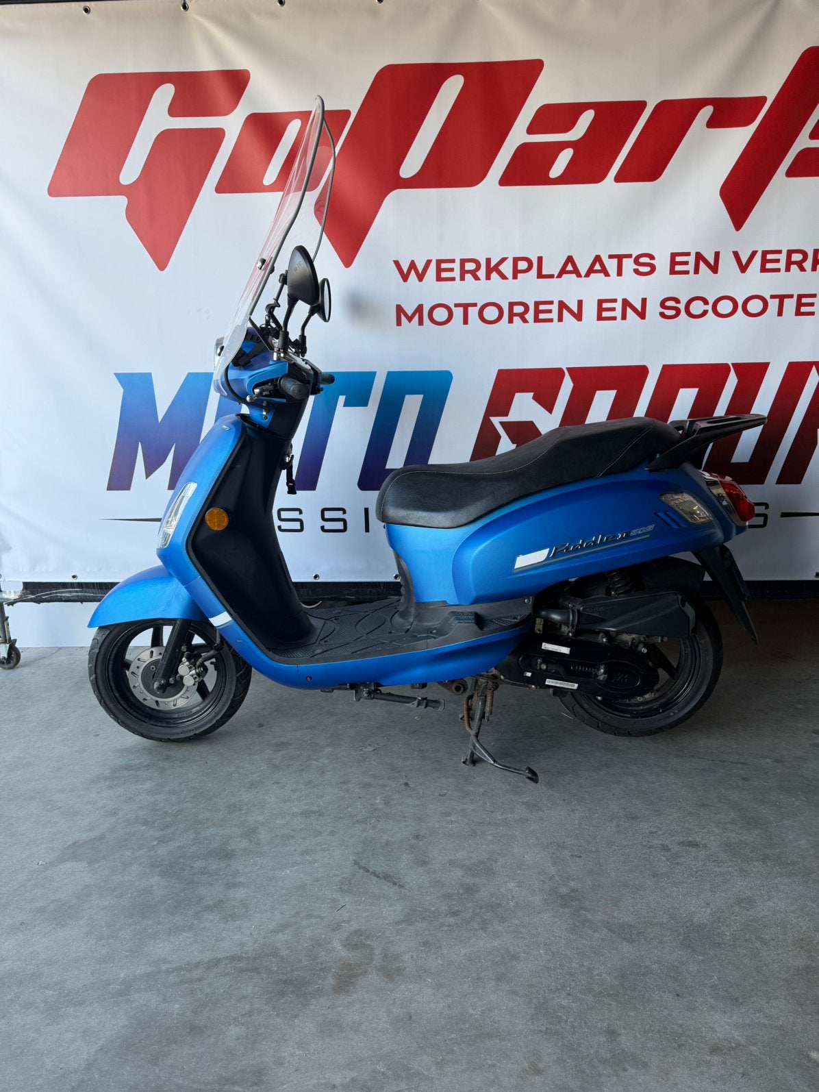 Sym Fiddle 2 2021 11762 KM Brom, Ophalen, Maximaal 45 km/u, Zo goed als nieuw, Benzine