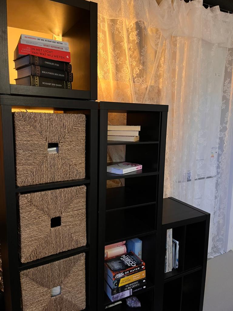 ****IKEA KALLAX KASTEN *2x4 vaks lang*1x1 vaks*1x2 vaks****, Ophalen, Gebruikt