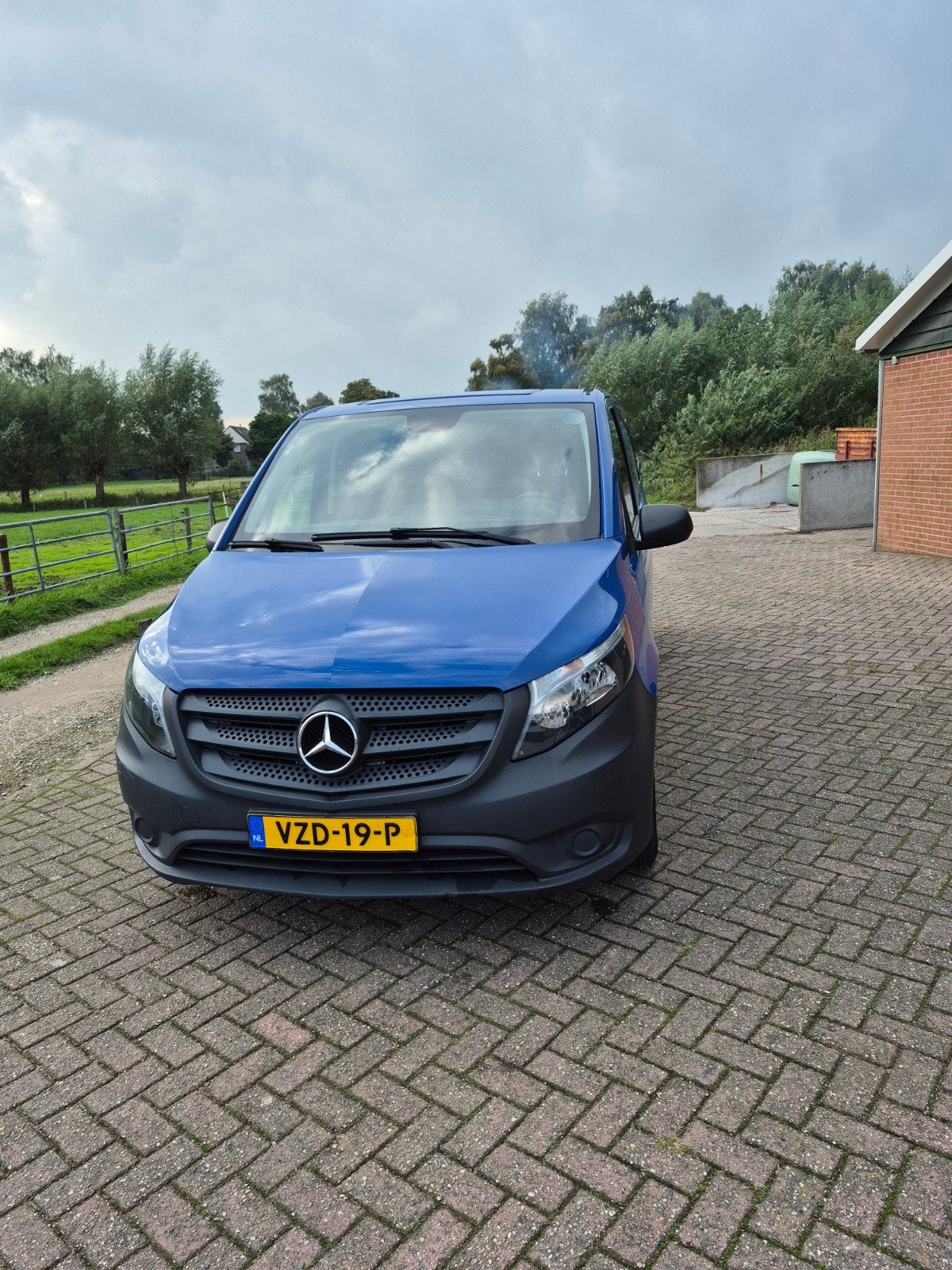 Mercedes-Benz Vito ex btw met betimmering 116CDI K 163pk, 4 cilinders, 1991 kg, Blauw, 163 pk
