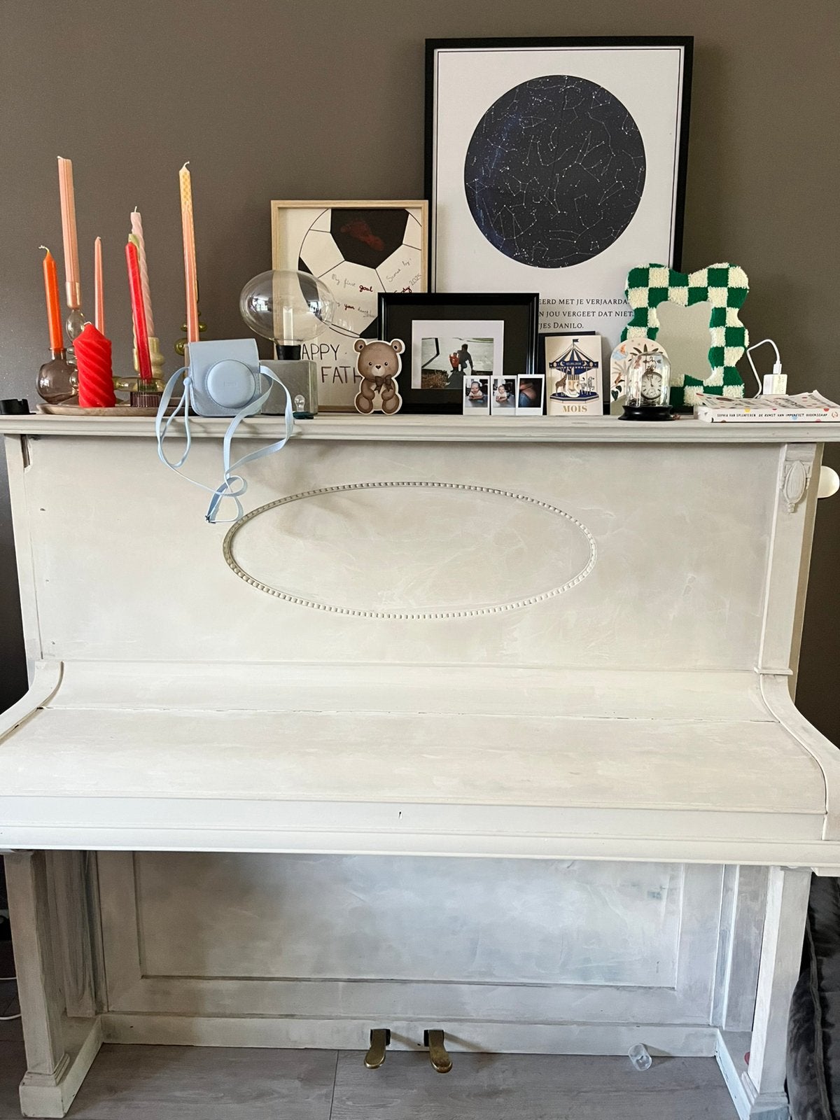 PIANO Betonlook, Ophalen, Zo goed als nieuw, Zwart