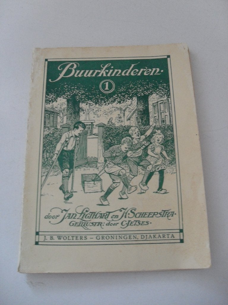 buurkinderen - jan ligthart en h. scheepstra, Boeken, Ophalen of Verzenden, Gelezen, Overige niveaus