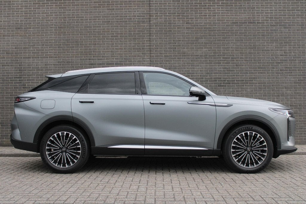 Omoda 9 SHS PHEV Premium 20"LM velgen, Elek.schuif/kanteldak, Auto's, Overige Auto's, Automaat, 12 maanden, 537 pk, 4 cilinders