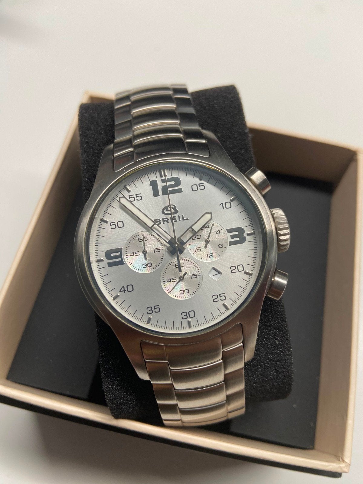 Breil Tribe TW0373 Chronograph Flying  Pilot

-Betrouwbaar, IOS, Ophalen of Verzenden, Zo goed als nieuw, Waterdicht