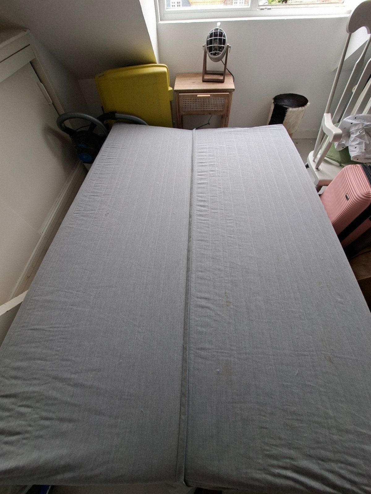 IKEA Beddinge slaapbank - Grijs, 140x200 cm, Huis en Inrichting, Slaapkamer | Slaapbanken, Ophalen