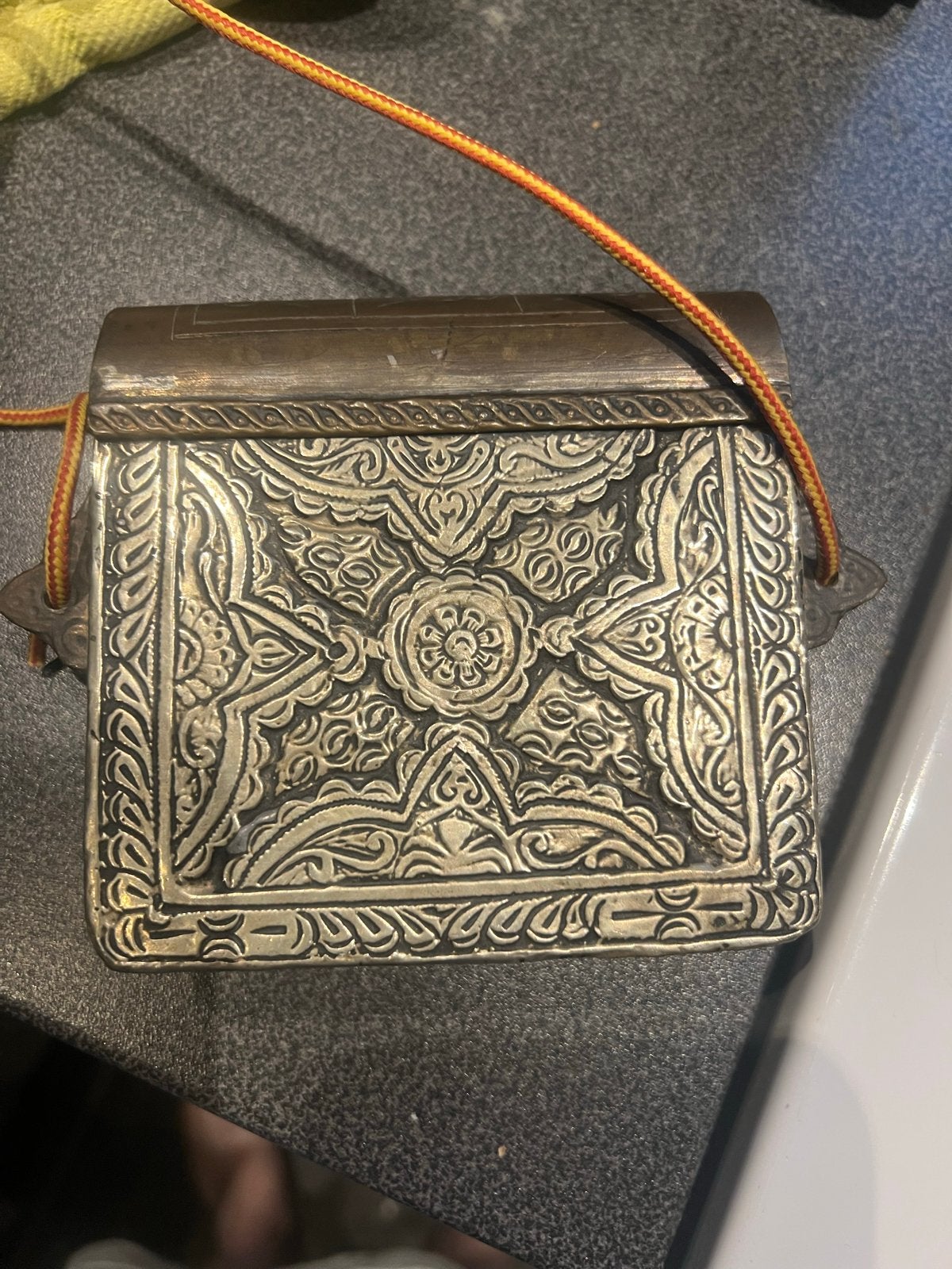 Antiek Islamitisch Gebedsboekje in Metalen Doosje, Antiek en Kunst, Ophalen of Verzenden