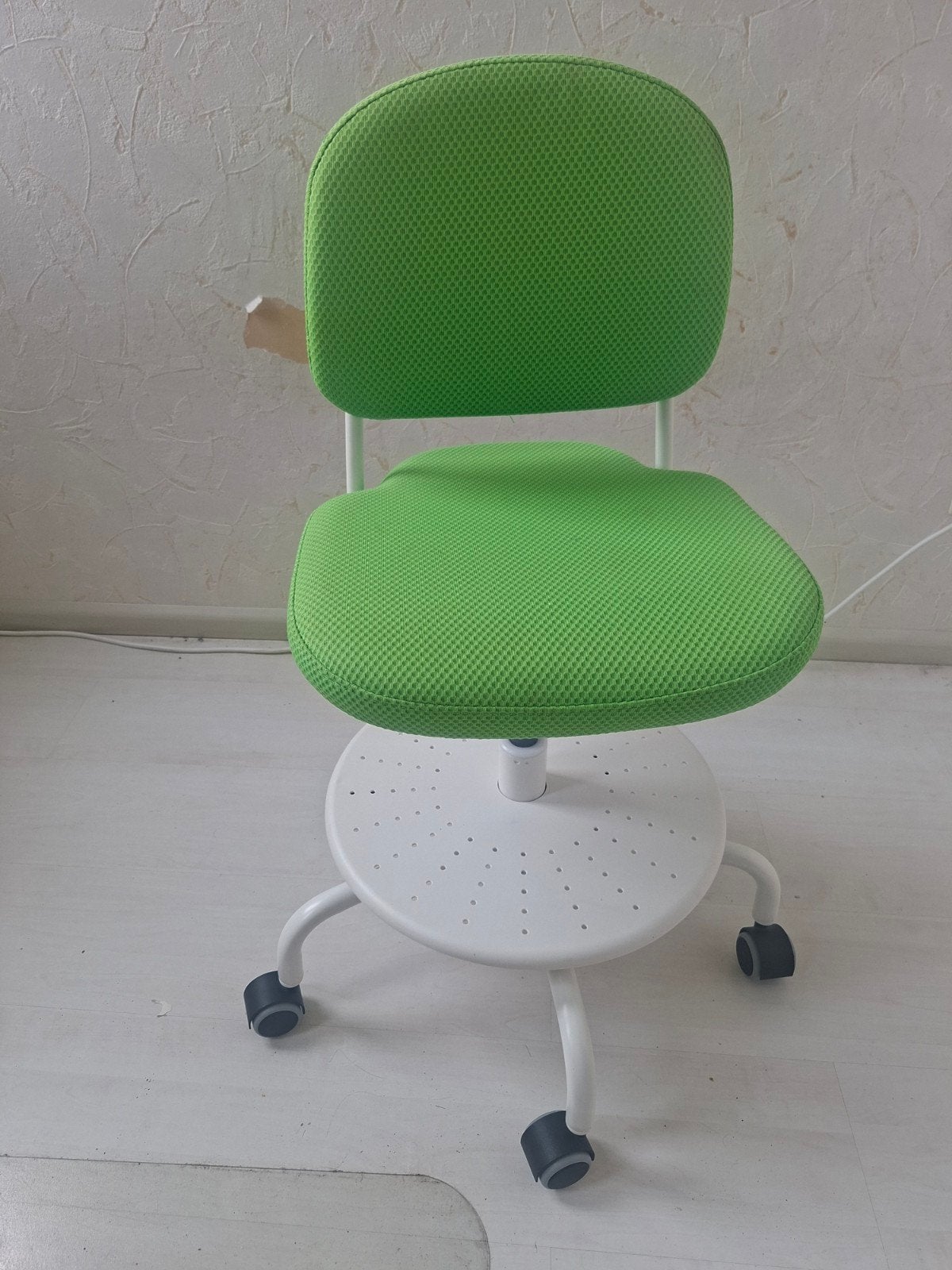 Ikea Vimund kinder bureaustoel - Groen, Huis en Inrichting, Stoelen, Ophalen of Verzenden, Eén, Gebruikt, Modern, Kinder