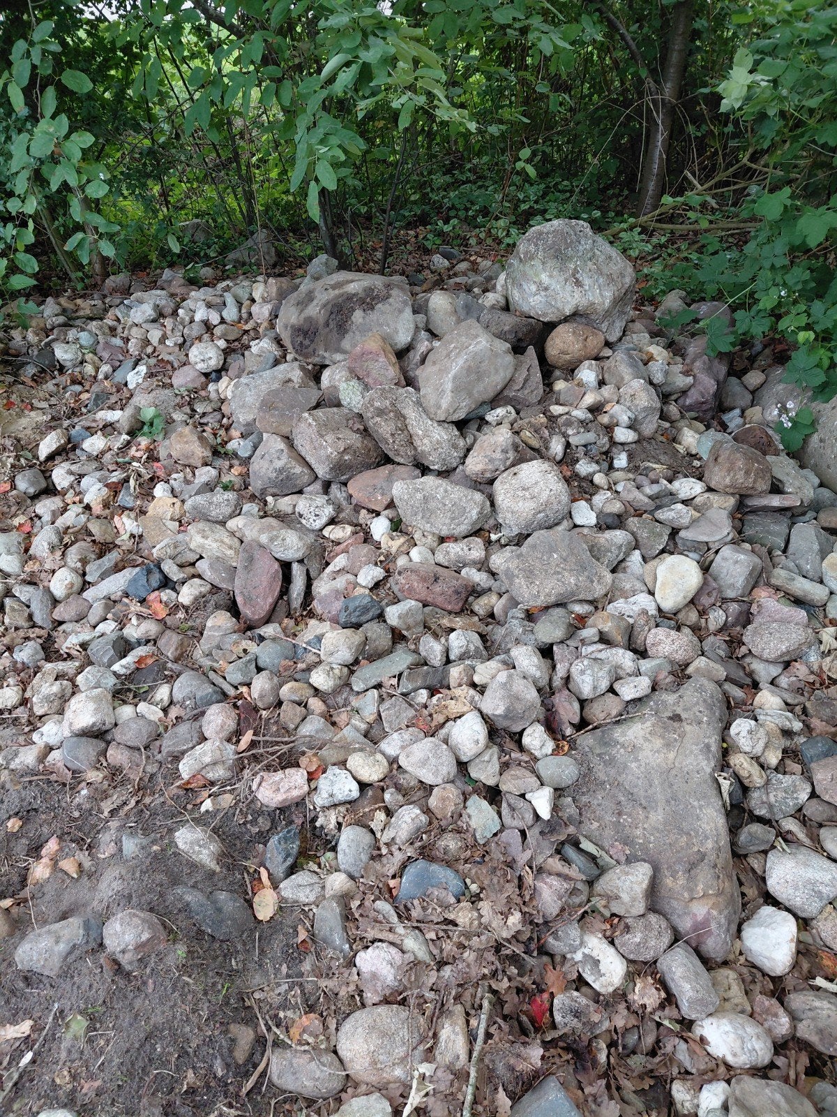 Zwerfsteen, zwerfkei, natuursteen, kei ,steen, vijversteen,, Tuin en Terras, Grind, Keien en Split, Ophalen, Graniet