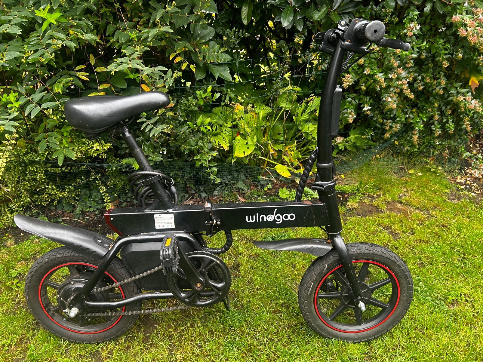 Windgoo B20 opvoubare e-bike, Gebruikt, Minder dan 47 cm, 30 tot 50 km per accu, Ophalen