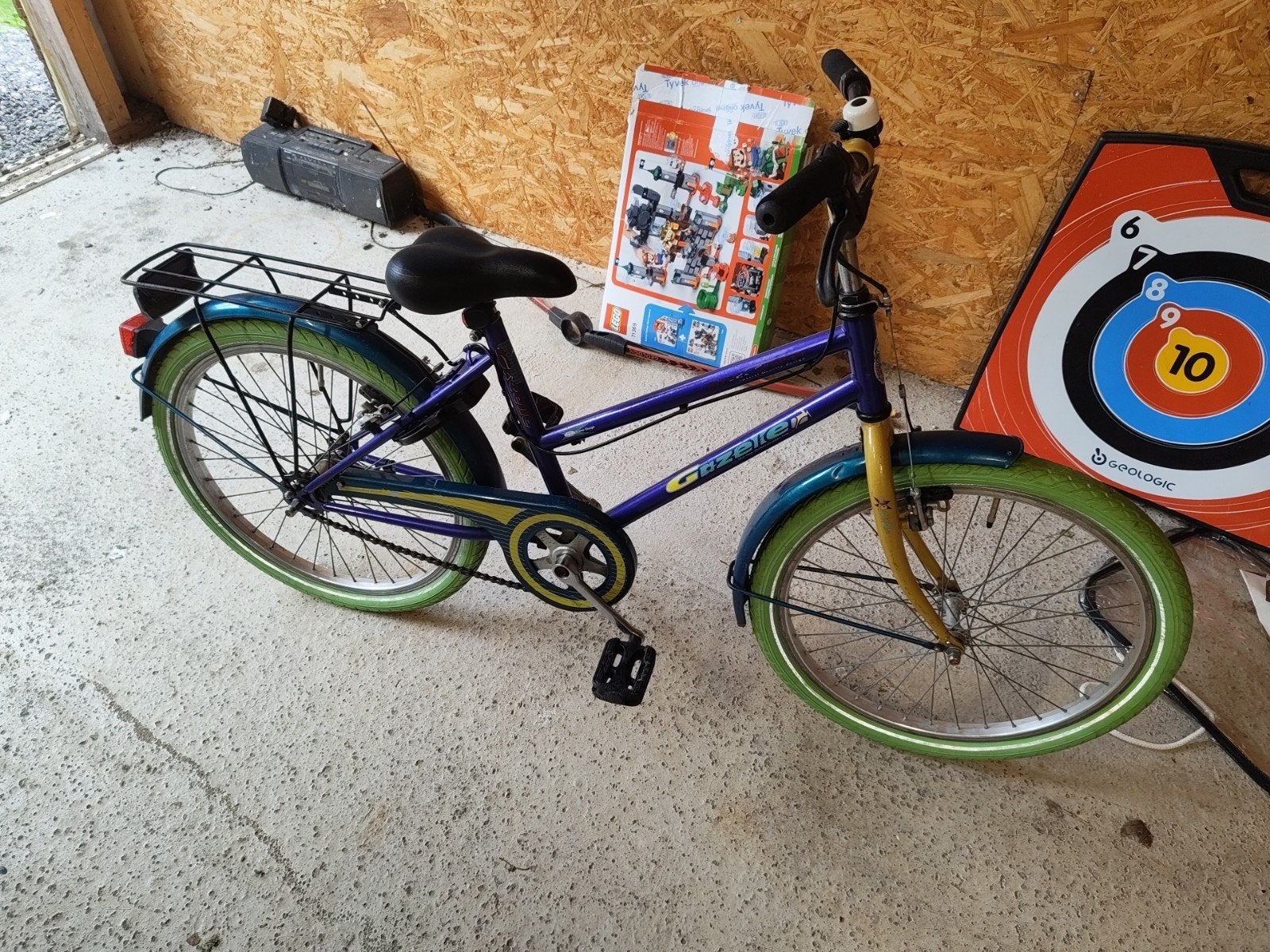 Gazelle streetcruiser 22" kinderfietsje, Ophalen, Terugtraprem, 22 inch, Gebruikt