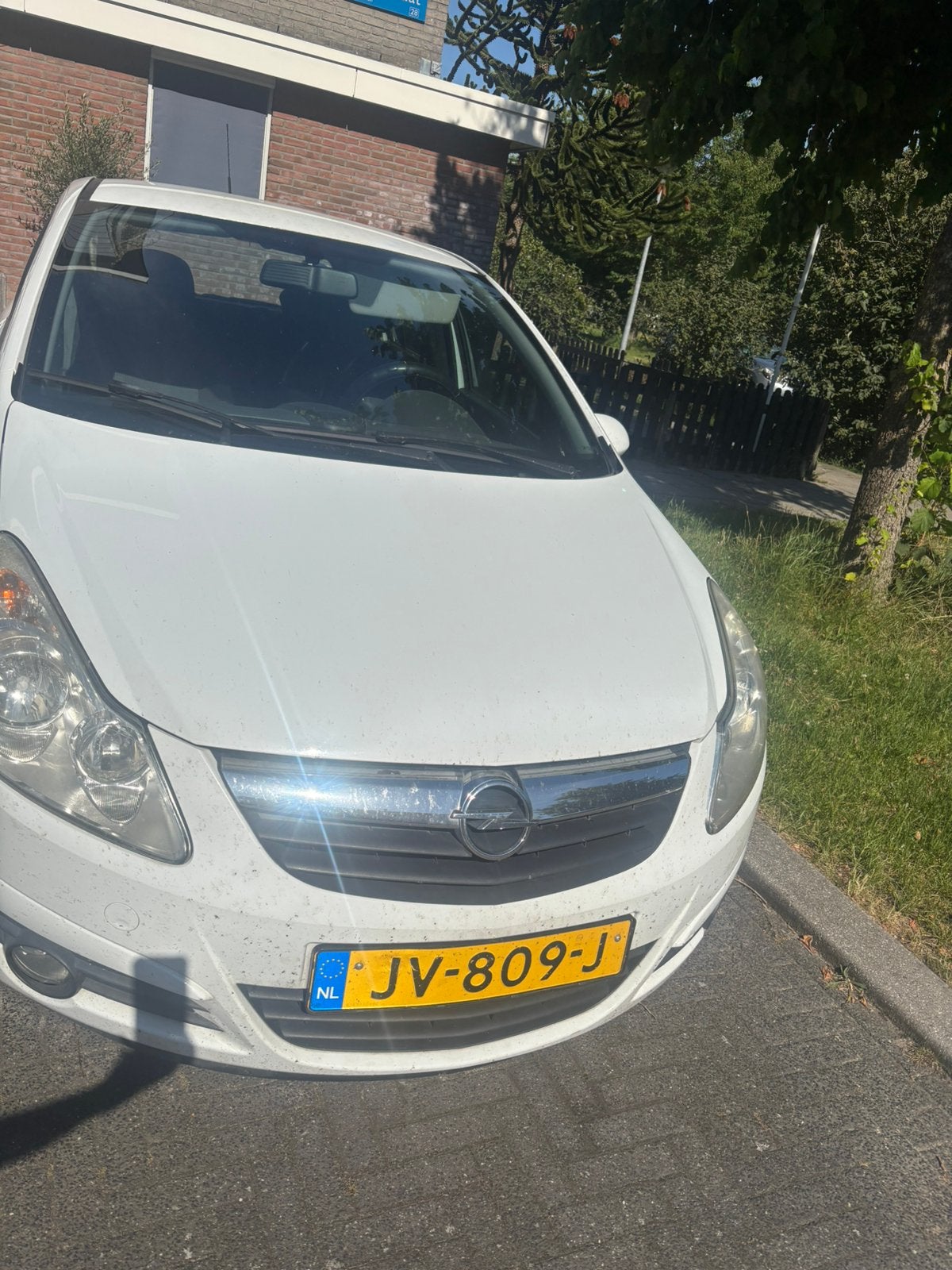 Opel Corsa 1.2 Ecoflex 5D 2010 Wit, Auto's, Opel, Particulier, Corsa, Benzine, B, Hatchback, Handgeschakeld, Geïmporteerd, Wit