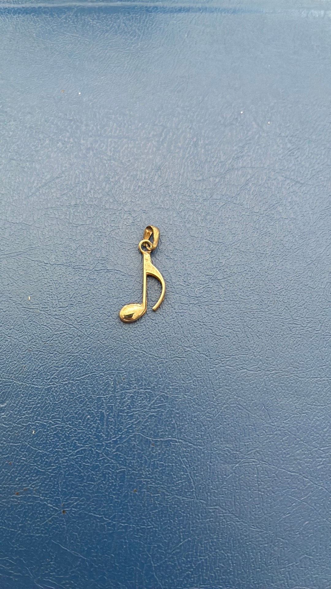 Zilver hanger muzieknoot, Ophalen of Verzenden, Gebruikt, Zilver, Zilver