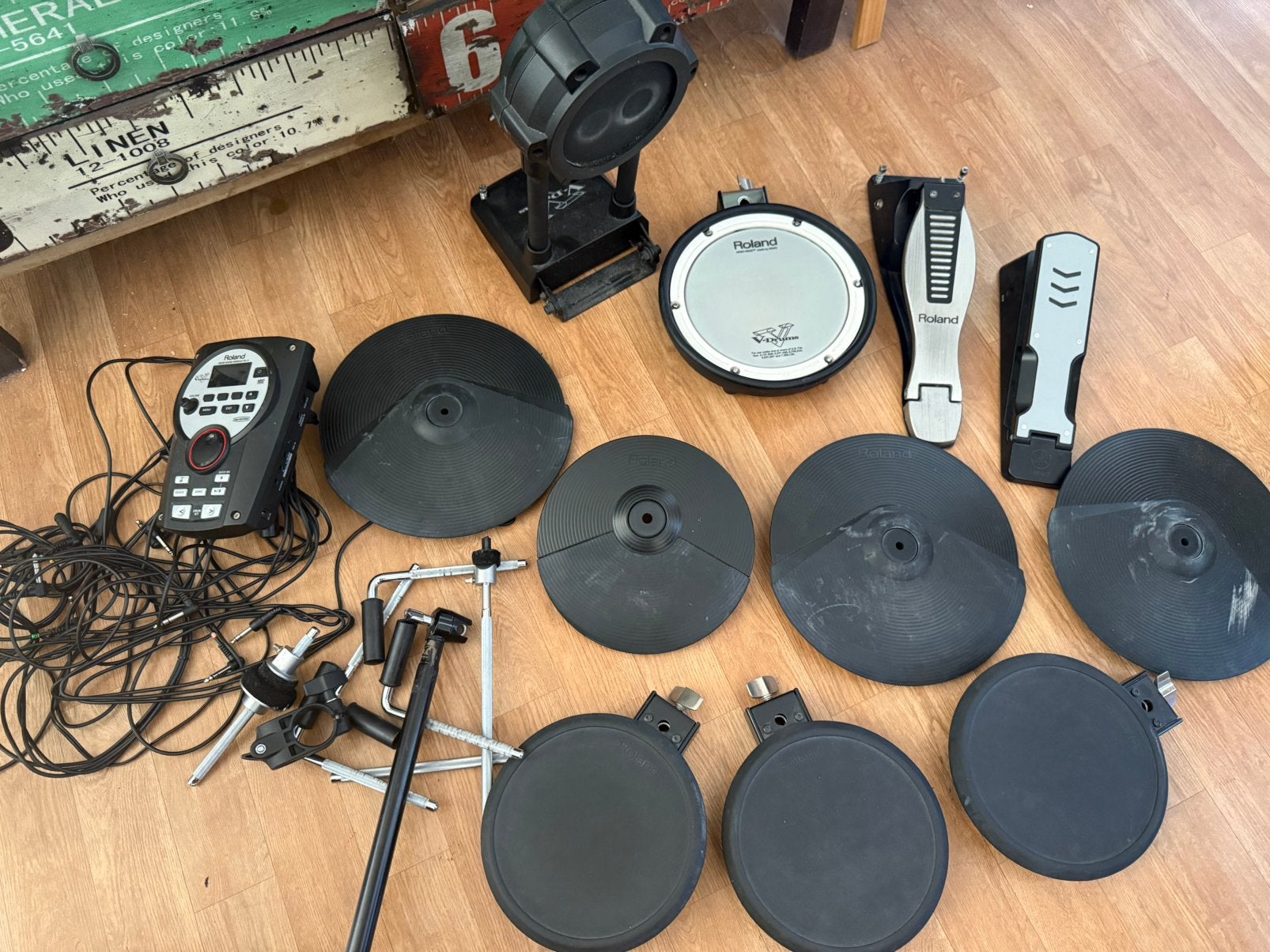 Roland TD11 drumkit-without hardware, Muziek en Instrumenten, Ophalen of Verzenden, Gebruikt, Roland